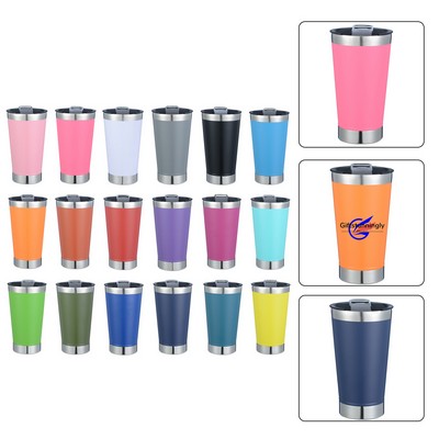 20 oz. Stainless Steel Vacuum Tumbler With Opener
