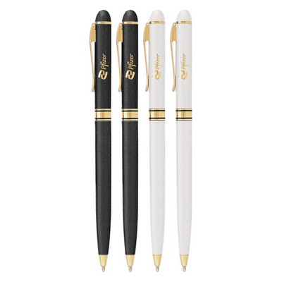 Union Printed - Solid Brass Twist Metal Pen