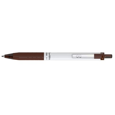 Papermate® Inkjoy Retractable - White/Brown