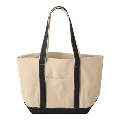 Liberty Bags® Windward Large Cotton Canvas Classic Resort Tote